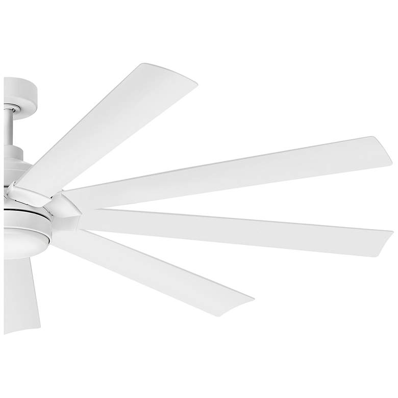 Image 7 Hinkley Fan Turbine 80" LED Smart Fan Chalk White more views