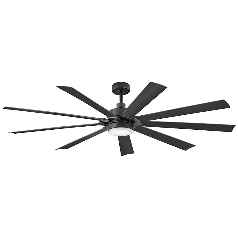 Image 2 Hinkley Fan Turbine 80" LED Smart Fan Matte Black more views