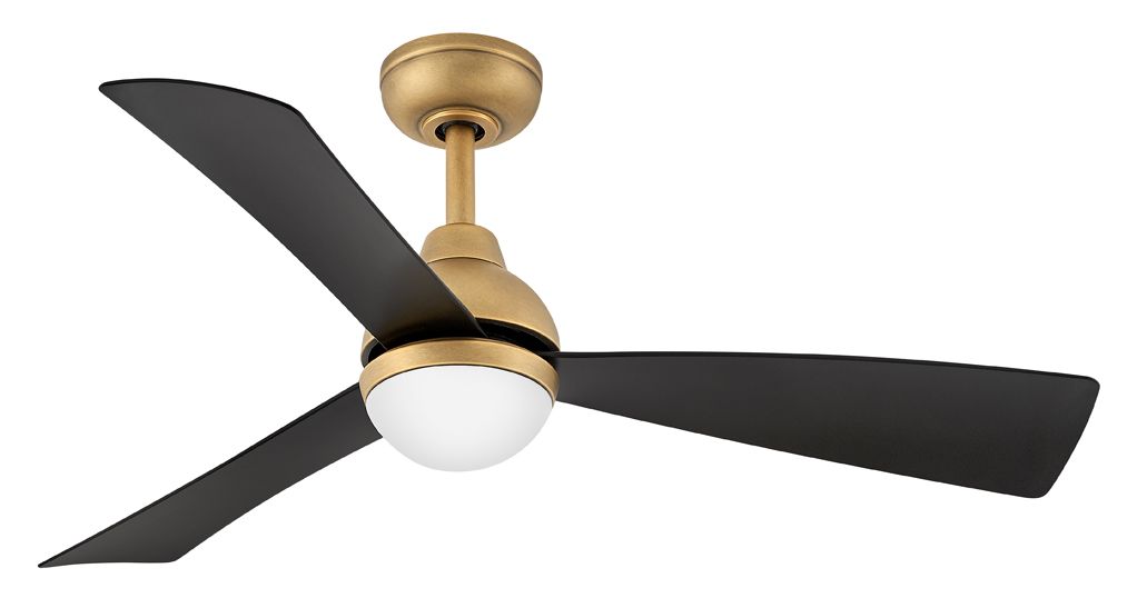 Image 2 Hinkley Fan Una 44" LED Fan Heritage Brass more views