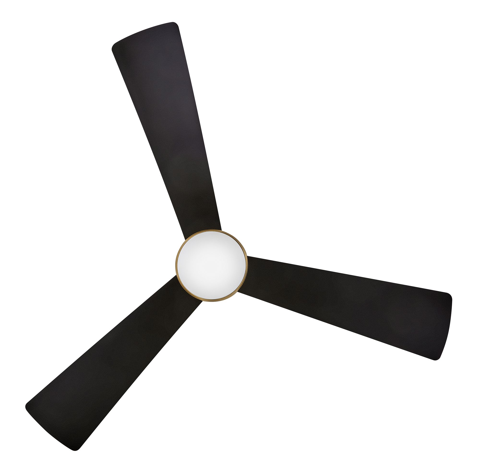 Image 6 Hinkley Fan Una 44" LED Fan Heritage Brass more views
