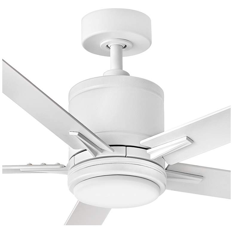 Image 2 Hinkley Fan Vail 52" LED Smart Fan Matte White more views