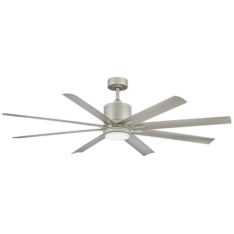 Image 1 Hinkley Fan Vantage 66" LED Smart Fan Brushed Nickel