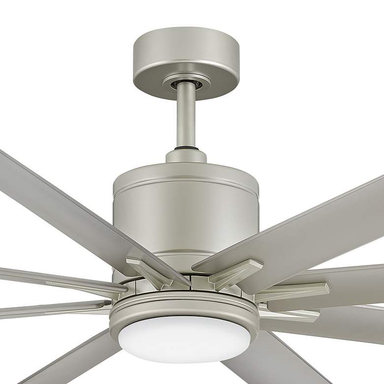 Image 2 Hinkley Fan Vantage 66" LED Smart Fan Brushed Nickel more views