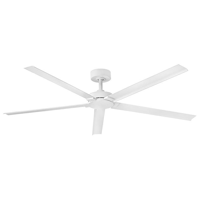 Image 1 Hinkley Fan Vento 60" Smart Fan Only Matte White