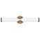 Hinkley Femi 22 1/4" Wide Lacquered Brass LED Vanity Bath Light
