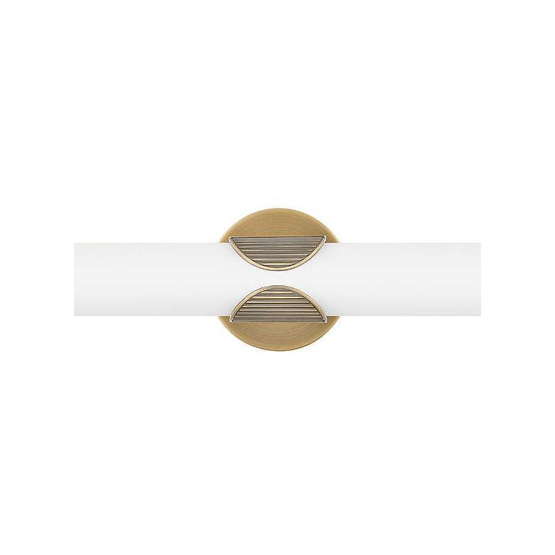 Image 2 Hinkley Femi 22 1/4" Wide Lacquered Brass LED Vanity Bath Light more views
