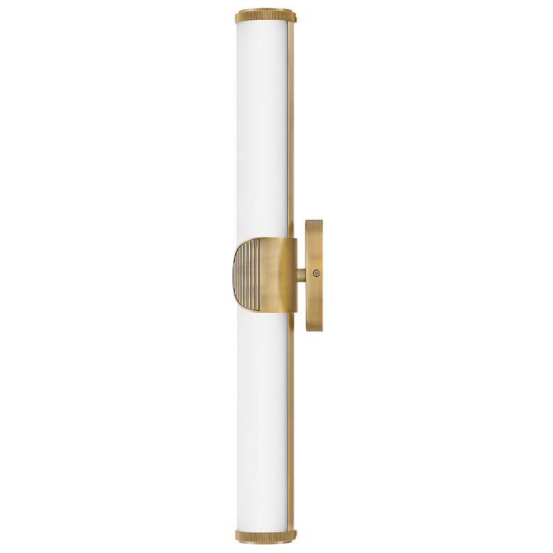 Image 7 Hinkley Femi 22 1/4" Wide Lacquered Brass LED Vanity Bath Light more views