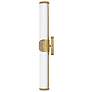 7_Hinkley Femi 22 1/4" Wide Lacquered Brass LED Vanity Bath Light more views