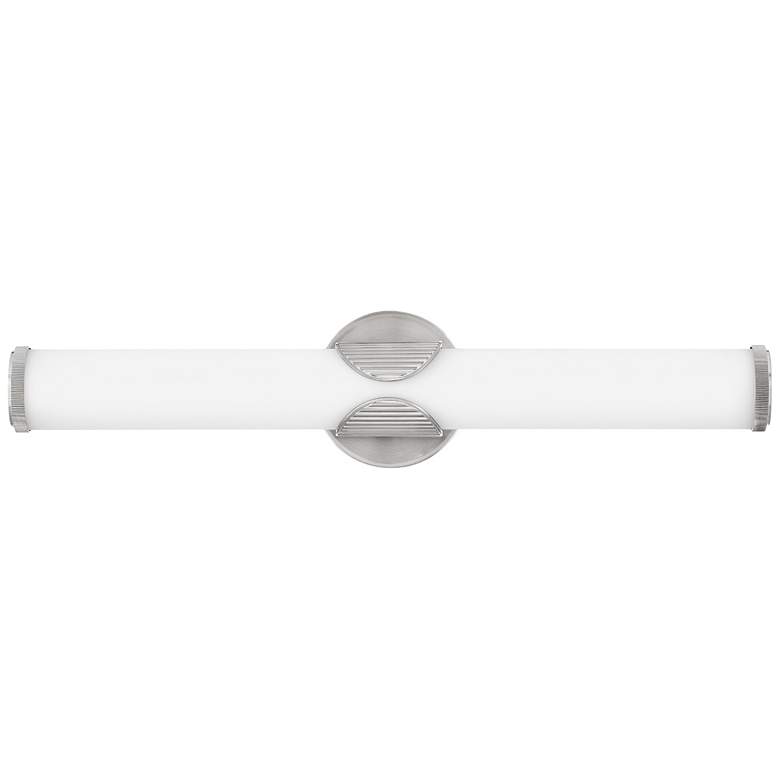 Image 2 Hinkley Femi 22 1/4"W Brushed Nickel LED Vanity Bath Light more views