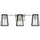 Hinkley Filmore 24" Wide Chrome 3-Light Vanity Bath Light