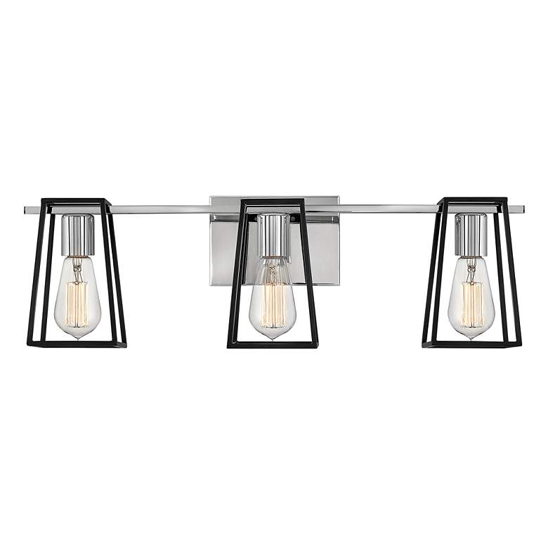Image 3 Hinkley Filmore 24" Wide Chrome 3-Light Vanity Bath Light more views