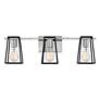 3_Hinkley Filmore 24" Wide Chrome 3-Light Vanity Bath Light more views