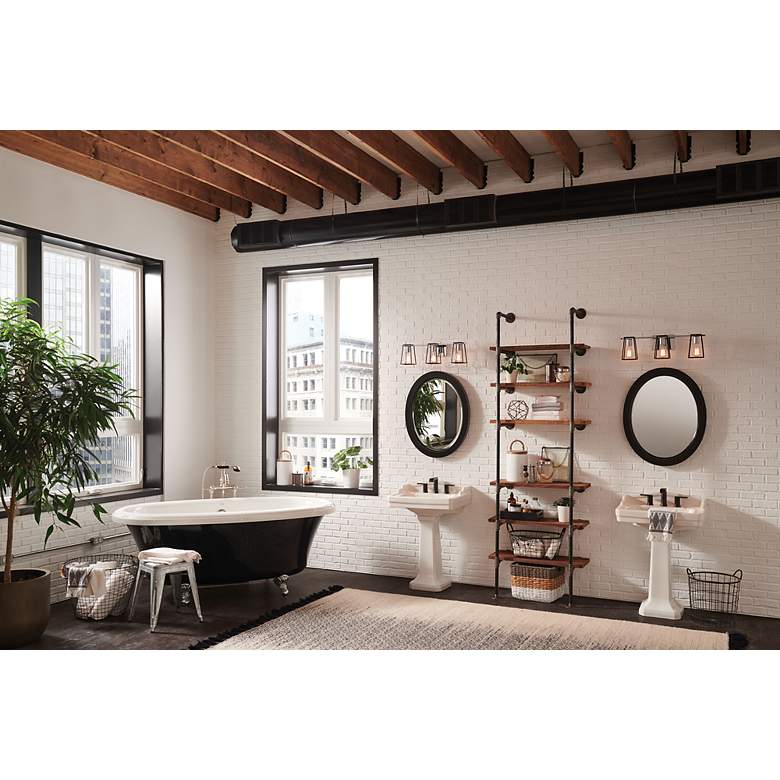 Image 7 Hinkley Filmore 24" Wide Chrome 3-Light Vanity Bath Light more views