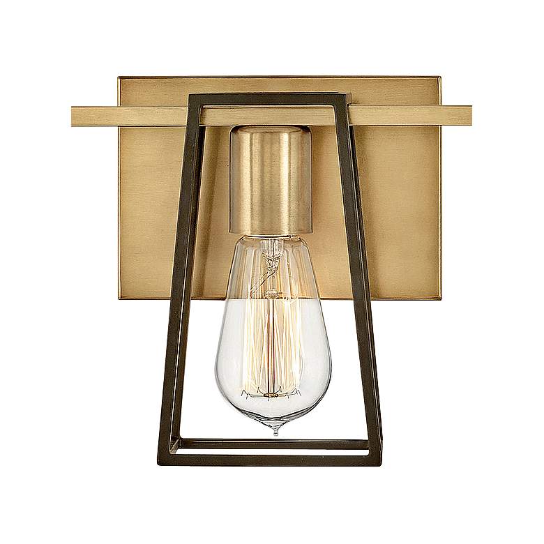 Image 2 Hinkley Filmore 24 inch Wide Heritage Brass 3-Light Bath Light more views