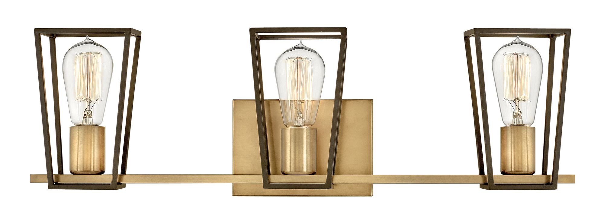 Image 5 Hinkley Filmore 24" Wide Heritage Brass 3-Light Bath Light more views