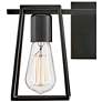 Hinkley Filmore 7 1/2" High Black 2-Light Wall Sconce