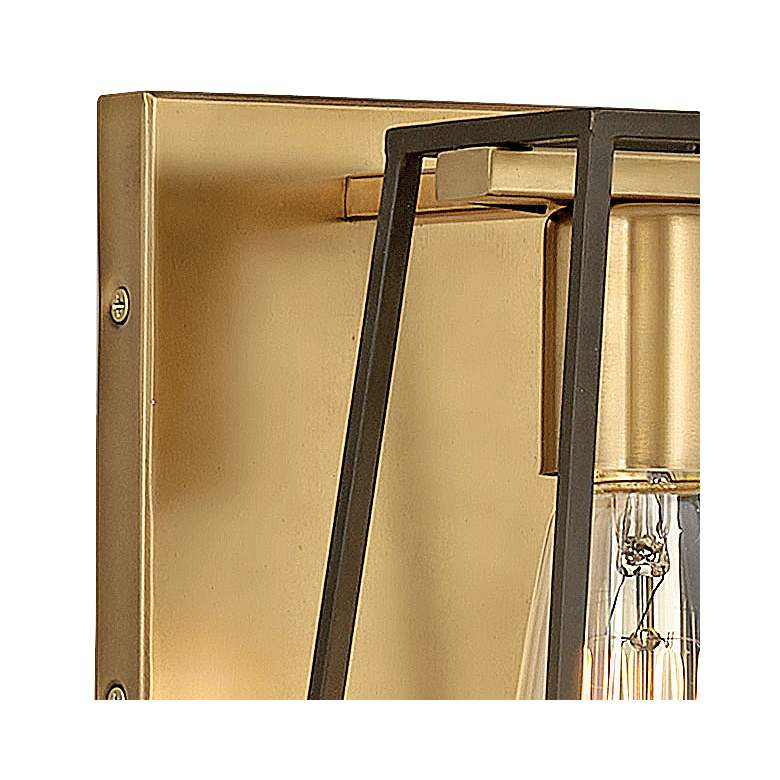 Image 2 Hinkley Filmore 7 1/2 inch High Heritage Brass Wall Sconce more views