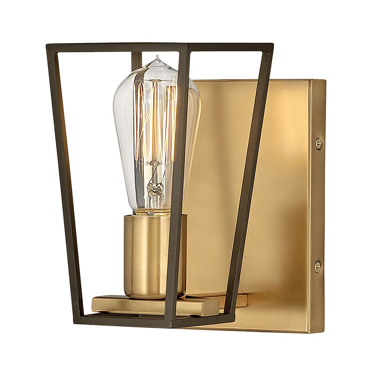 Image 6 Hinkley Filmore 7 1/2" High Heritage Brass Wall Sconce more views