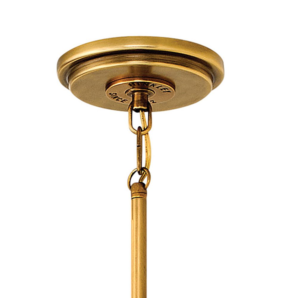 Image 5 Hinkley Fletcher 13 1/2" Wide Aged Zinc Pendant Light more views