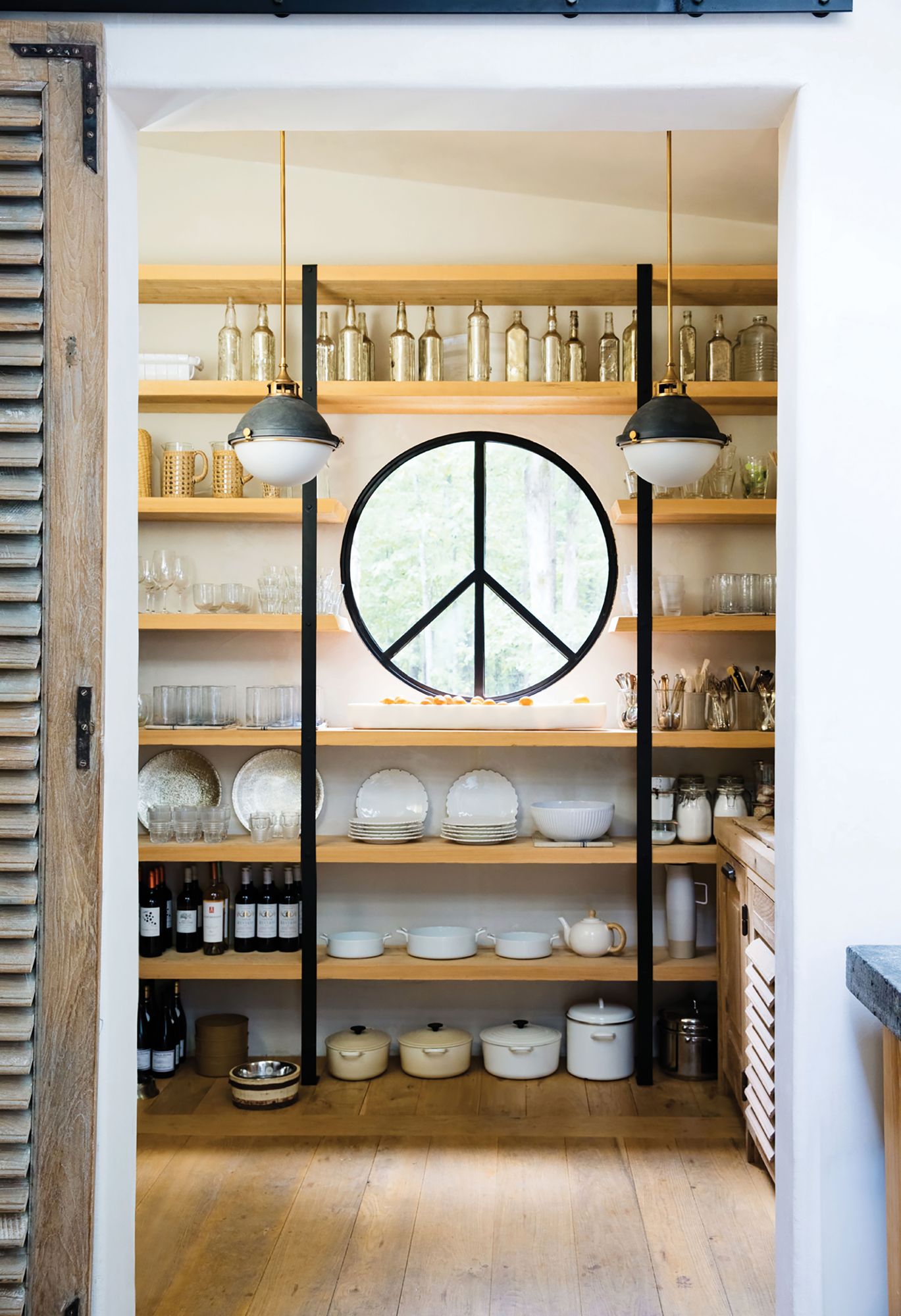 Hinkley Fletcher 13 1/2" Wide Aged Zinc Pendant Light