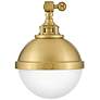 5_Hinkley Fletcher Satin Brass Swing Arm Wall Lamp more views