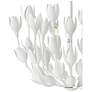 7_Hinkley Flora 20" Wide Plaster White Flower Chandelier more views