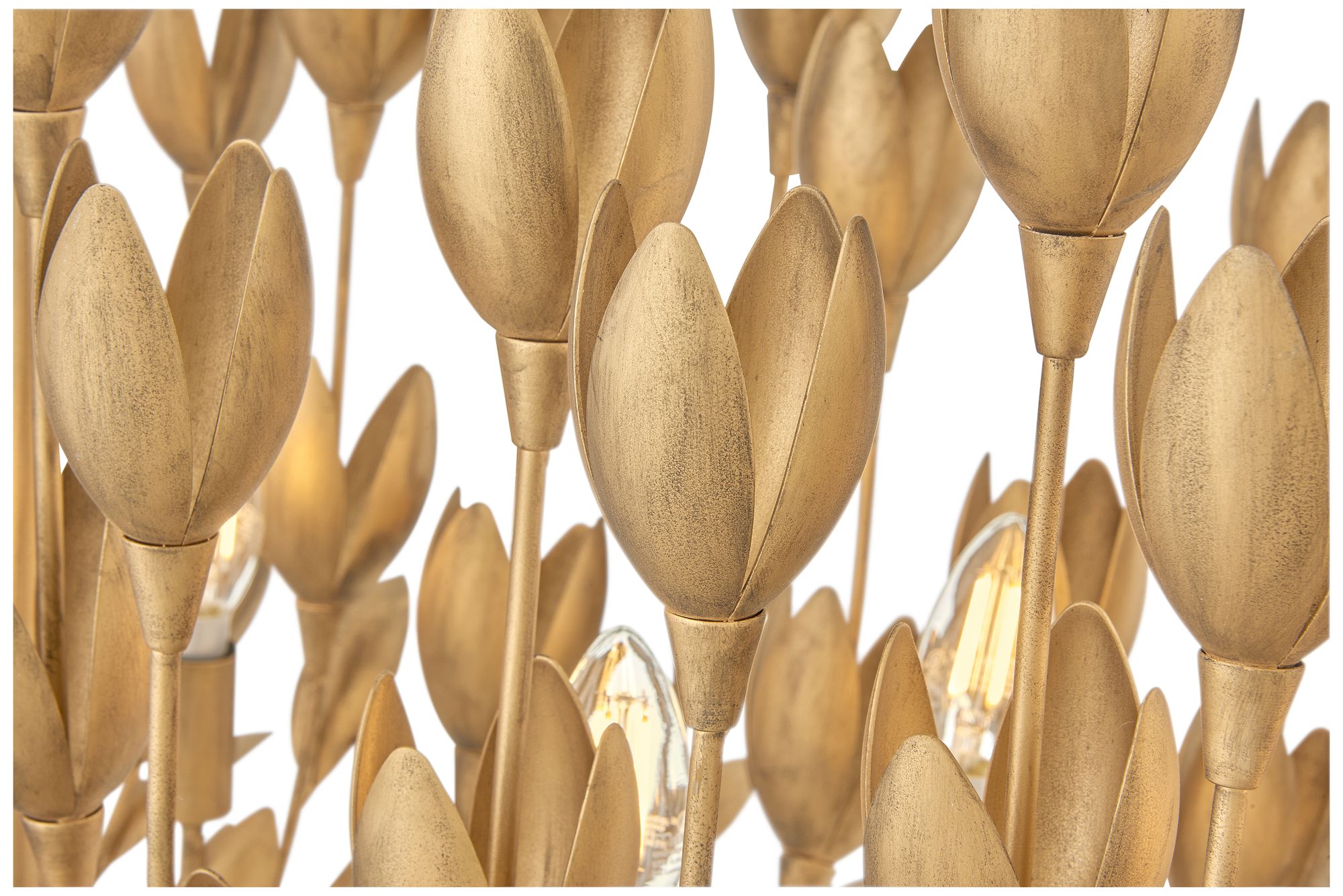 Hinkley Flora 26.25" Wide Burnished Gold Flower Chandelier