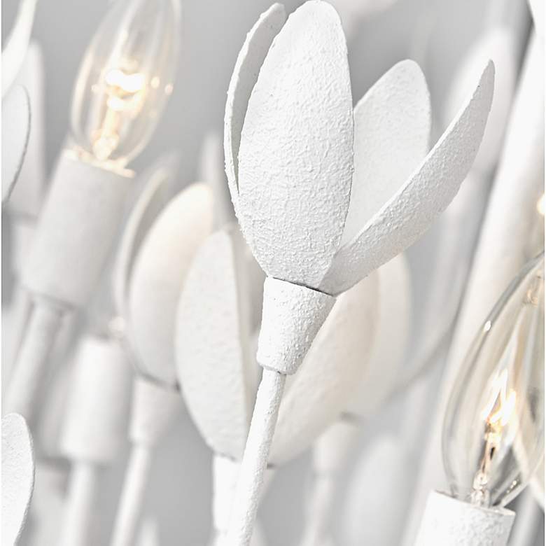 Image 6 Hinkley Flora 26 1/4" Wide Textured Plaster 6-Light Chandelier more views