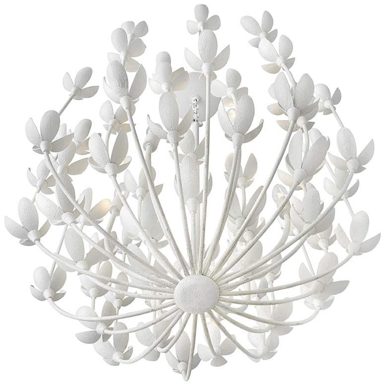Image 7 Hinkley Flora 26 1/4" Wide Textured Plaster 6-Light Chandelier more views