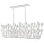 1_Hinkley Flora 60" Wide Textured Plaster Linear Chandelier