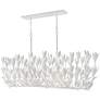 2_Hinkley Flora 60" Wide Textured Plaster Linear Chandelier more views