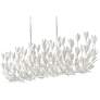 3_Hinkley Flora 60" Wide Textured Plaster Linear Chandelier more views
