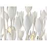 5_Hinkley Flora 60" Wide Textured Plaster Linear Chandelier more views