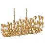 3_Hinkley Flora 60"W Burnished Gold 10-Light Linear Chandelier more views
