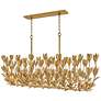 4_Hinkley Flora 60"W Burnished Gold 10-Light Linear Chandelier more views