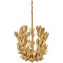 Hinkley Flora 60"W Burnished Gold 10-Light Linear Chandelier