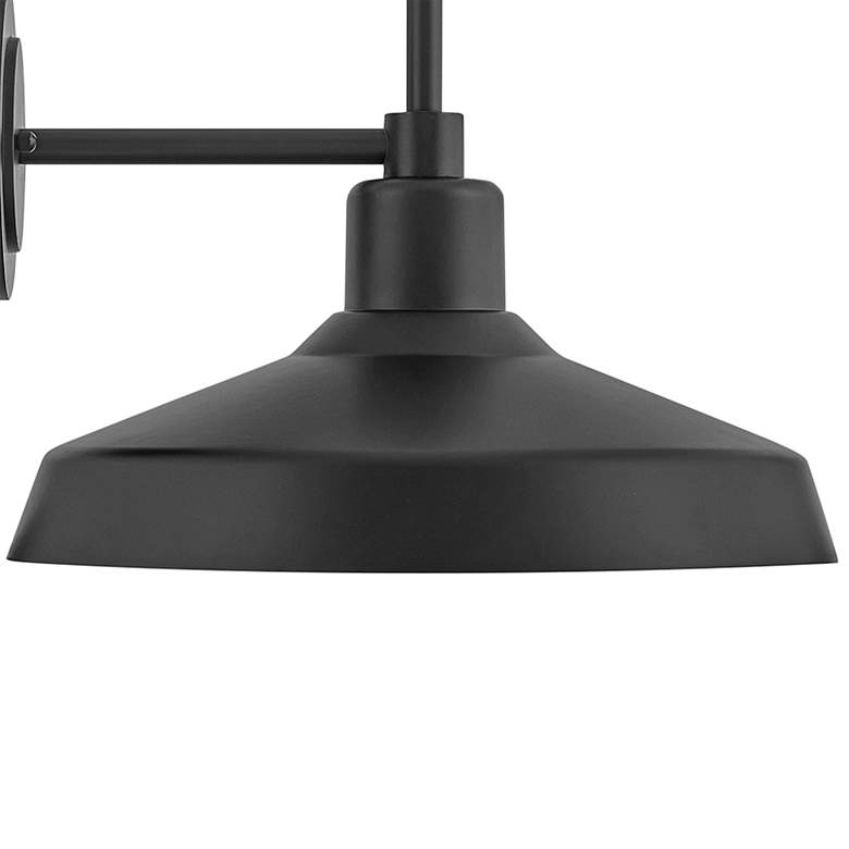 Image 4 Hinkley Forge 16 1/2" High Black Outdoor Barn Wall Light more views