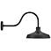 Hinkley Forge 17 1/2" High Black Outdoor Wall Light