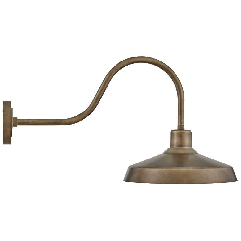 Image 1 Hinkley Forge 17 1/2 inch High Burnished Bronze Outdoor Barn Wall Light