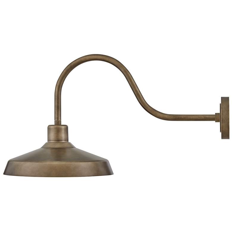 Image 1 Hinkley Forge 17 1/2 inch High Burnished Bronze Outdoor Barn Wall Light