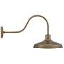 Hinkley Forge 17 1/2" High Burnished Bronze Outdoor Barn Wall Light