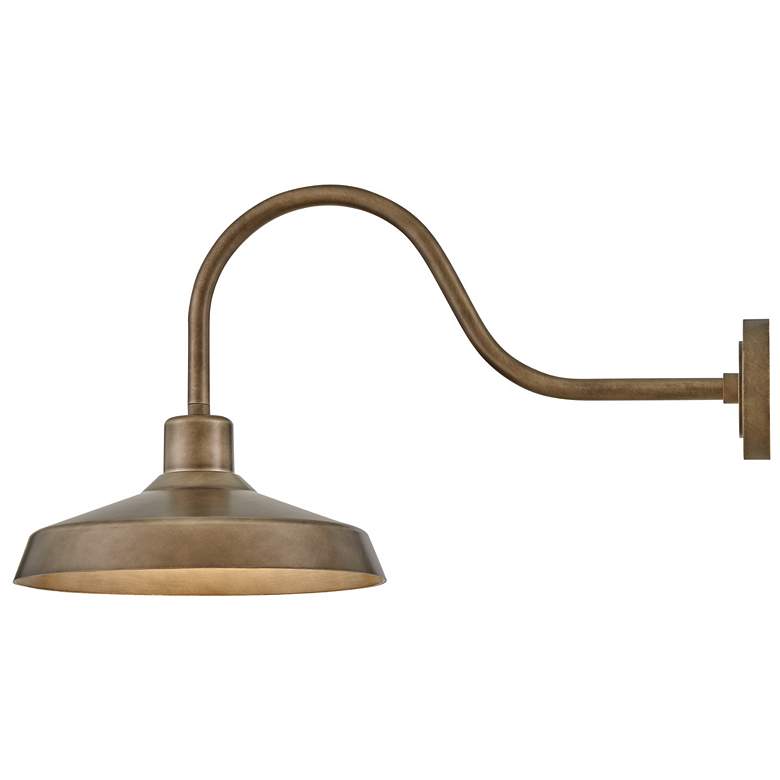 Image 4 Hinkley Forge 17 1/2" High Burnished Bronze Outdoor Barn Wall Light more views