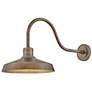 6_Hinkley Forge 17 1/2" High Burnished Bronze Outdoor Barn Wall Light more views