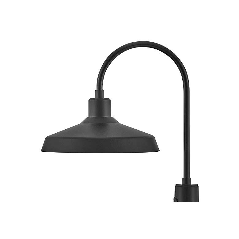Image 2 Hinkley Forge 22" High Black LED Outdoor Post Top-Pier Mount Light more views