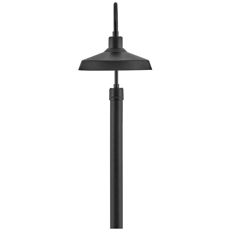 Image 6 Hinkley Forge 22" High Black LED Outdoor Post Top-Pier Mount Light more views