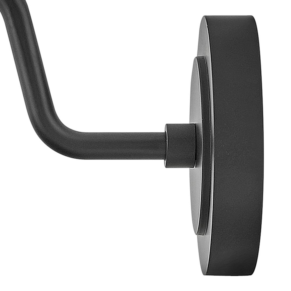 Image 5 Hinkley Forge 9" High Industrial Black Outdoor Barn Wall Light more views