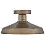 6_Hinkley Forge Forge 12" Wide Burnished Bronze Outdoor Ceiling Light more views