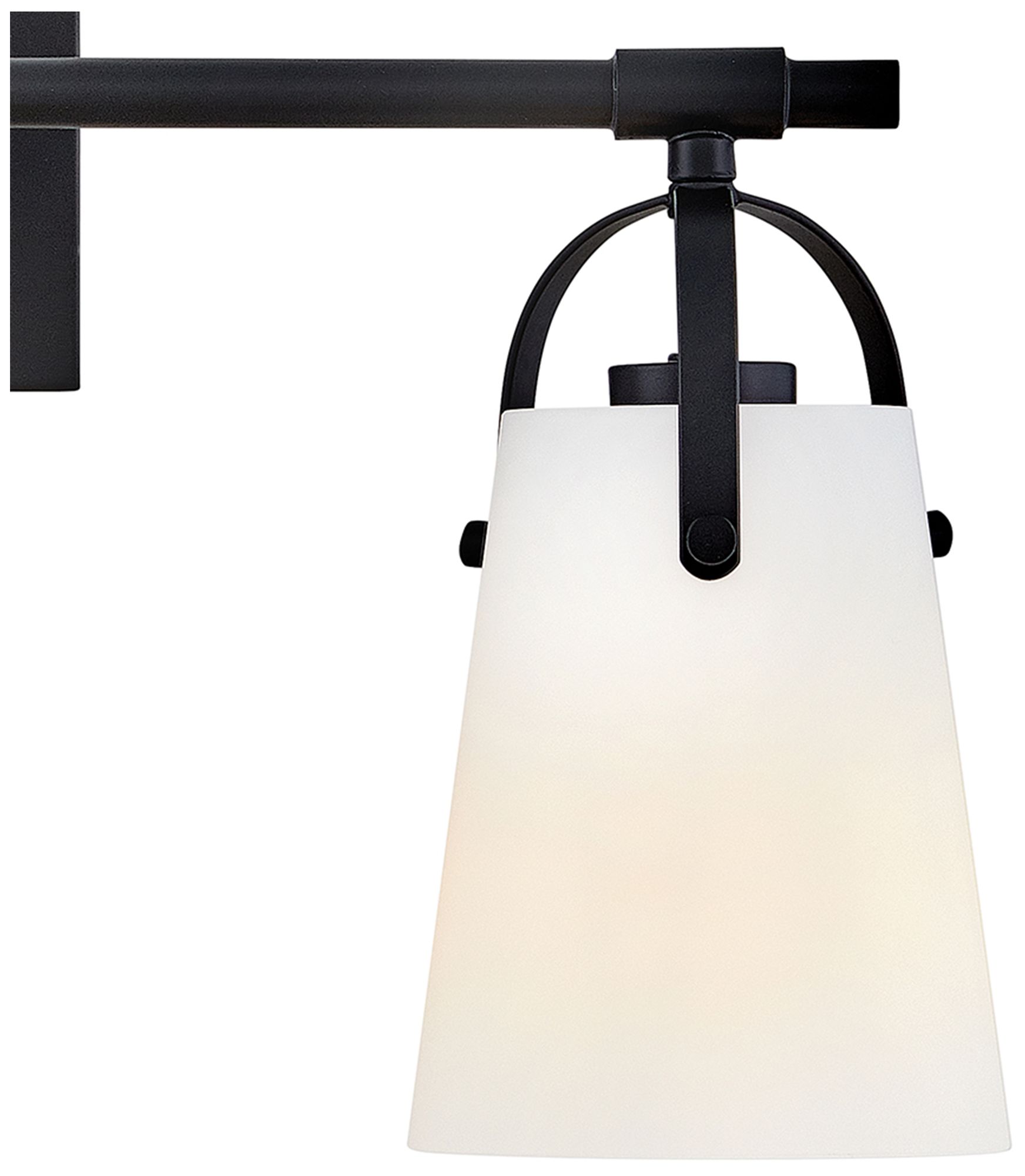 Hinkley Foster 22 3/4" Wide Black 3-Light Vanity Bath Light