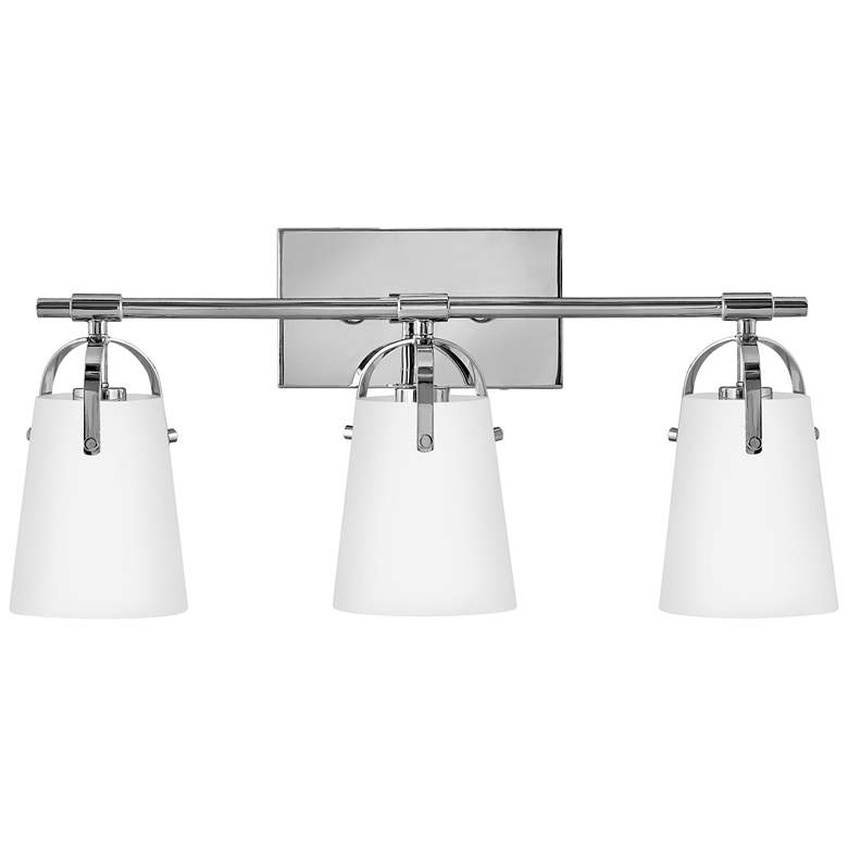 Image 1 Hinkley Foster Medium Three Light Vanity Chrome