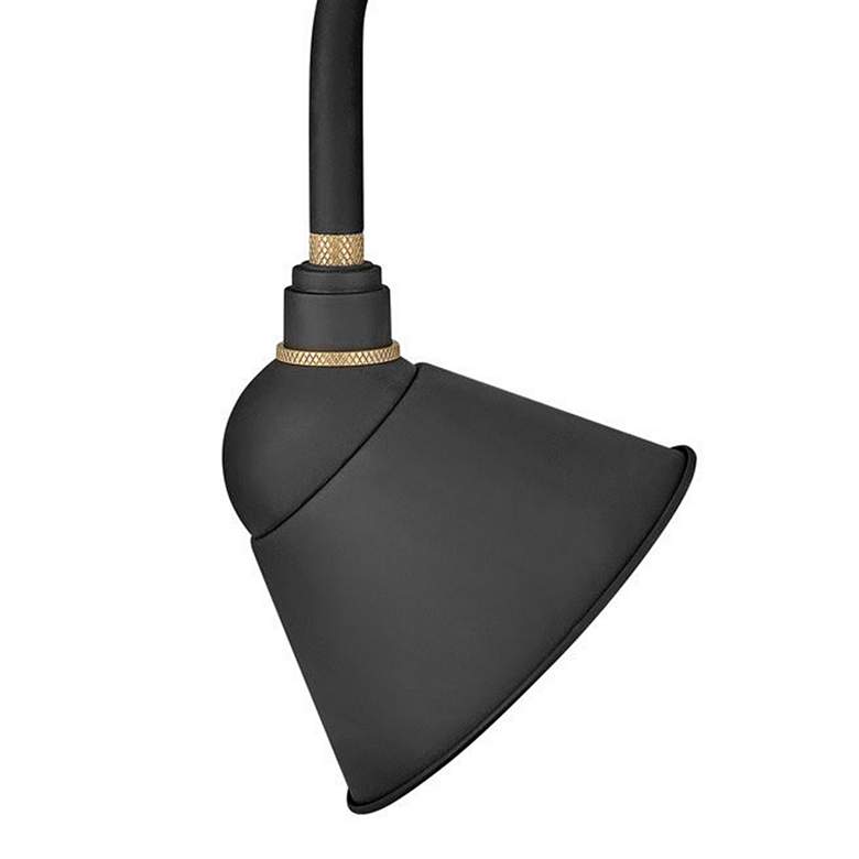 Image 2 Hinkley Foundry 20 1/2" High Textured Black Outdoor Sign Light more views